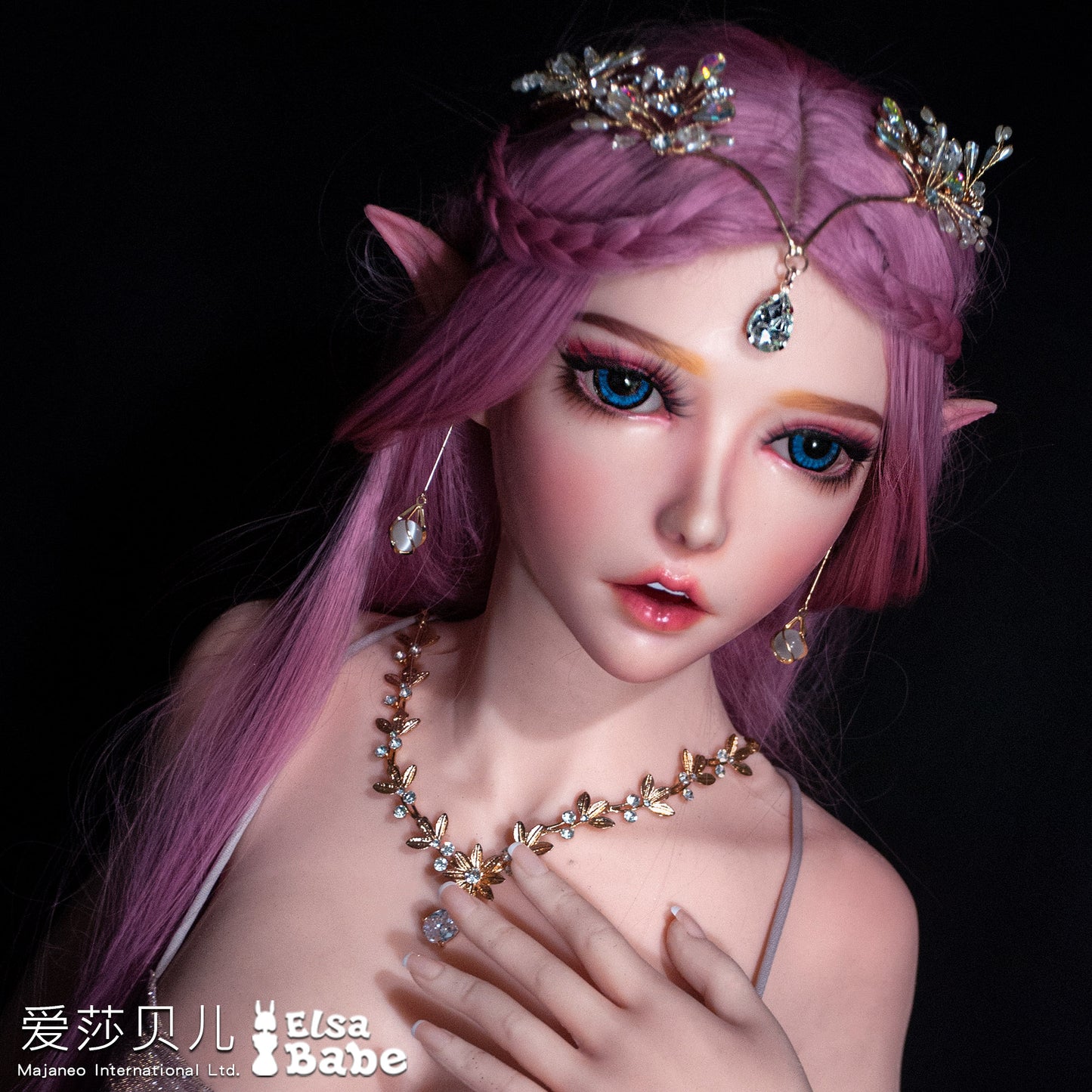 ElsaBabe 148 cm Anime-Puppe Platin-Silikon-Sexpuppe Erotisches Spielzeug mit Metallskelett, Furukawa Natsuki