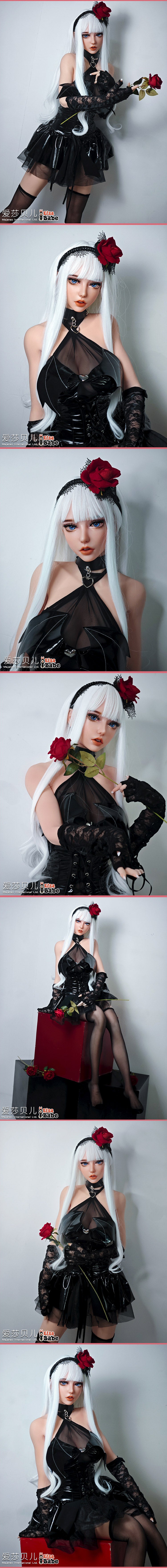 ElsaBabe 148 cm Anime-Puppe Platin-Silikon-Sexpuppe Erotisches Spielzeug mit Metallskelett, Furukawa Natsuki