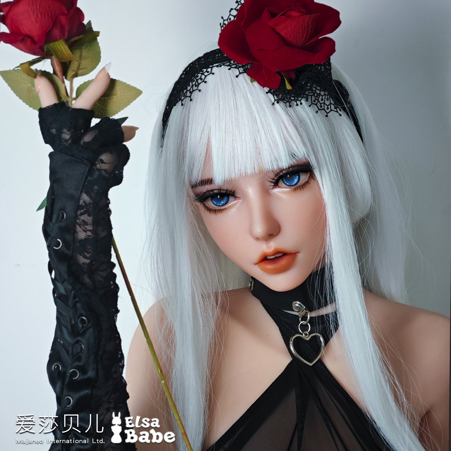 ElsaBabe 125cm ACG Doll Platinum Silicone Love Doll Adult Toy With Metal Skeleton, Sakurai Koharu