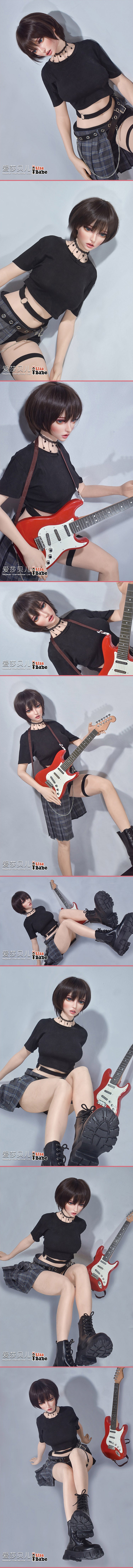 ElsaBabe 148 cm Anime-Puppe Platin-Silikon-Sexpuppe Erotisches Spielzeug mit Metallskelett, Furukawa Natsuki