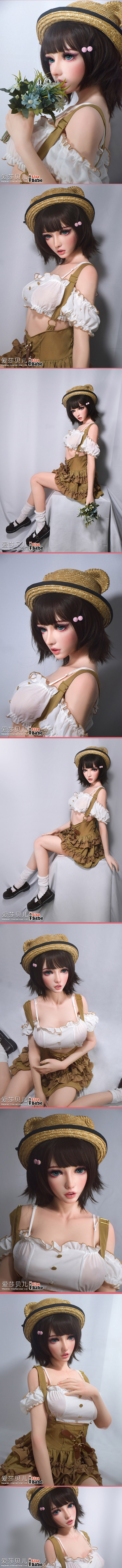 ElsaBabe 148 cm Anime-Puppe Platin-Silikon-Sexpuppe Erotisches Spielzeug mit Metallskelett, Furukawa Natsuki