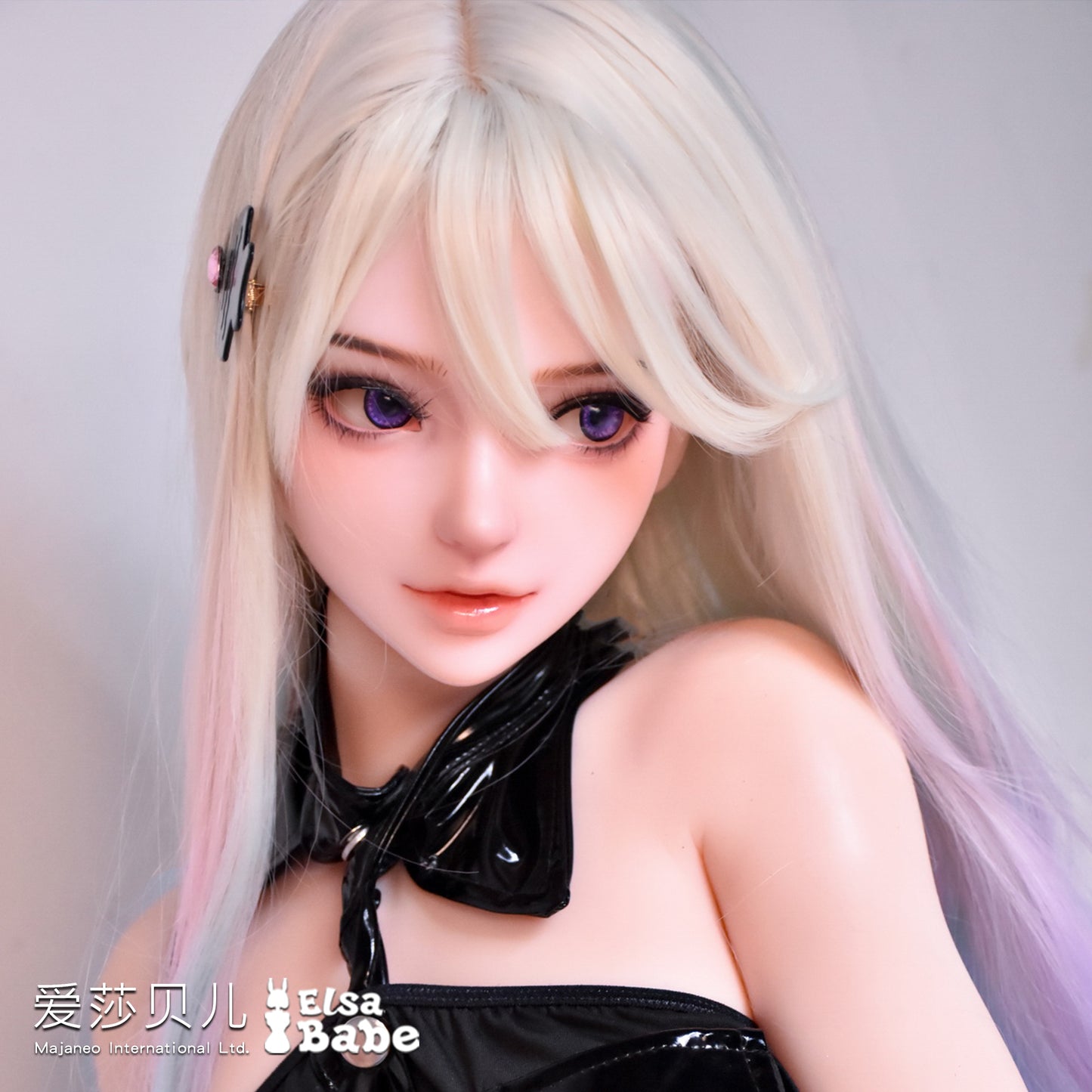 ElsaBabe 70cm Torso ACG Doll Platinum Silicone Love Doll Adult Toy With Metal Skeleton, Kino Kayoko