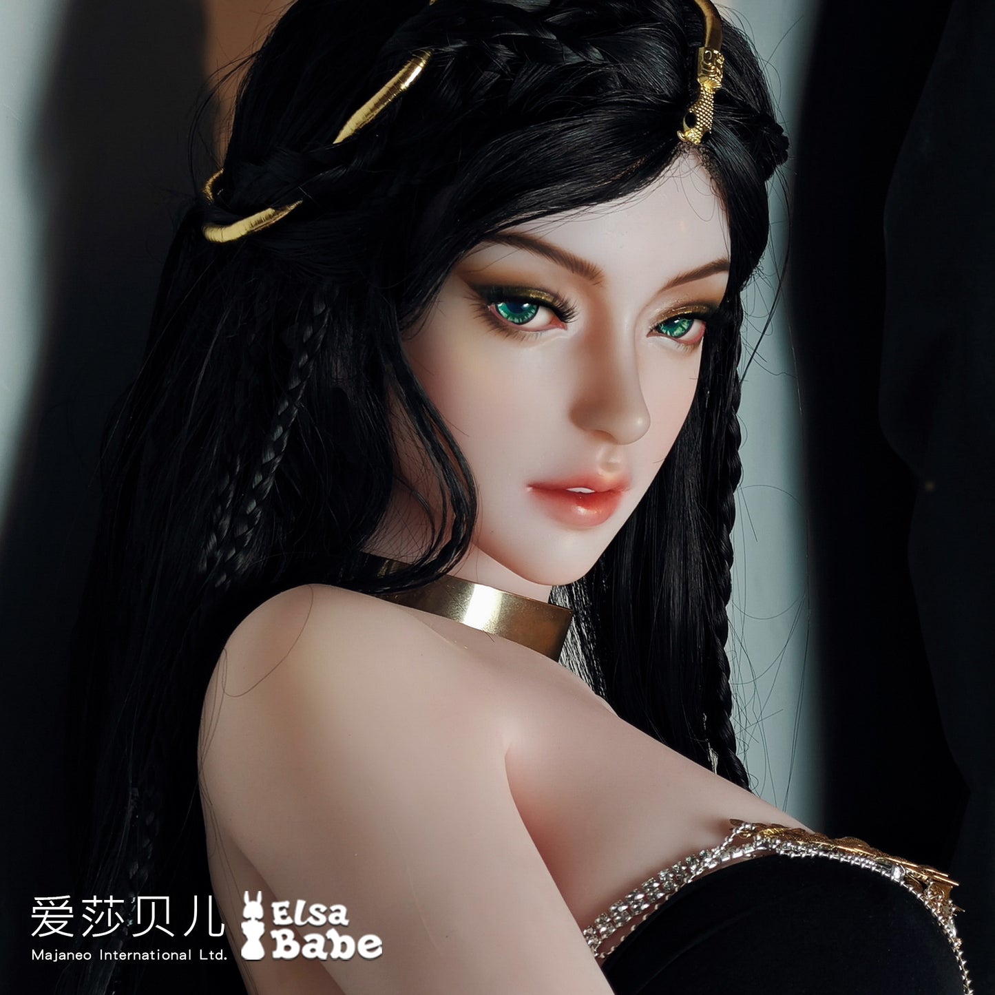 ElsaBabe 130cm ACG Doll Platinum Silicone Love Doll Adult Toy With Metal Skeleton, Takigawa Senhime
