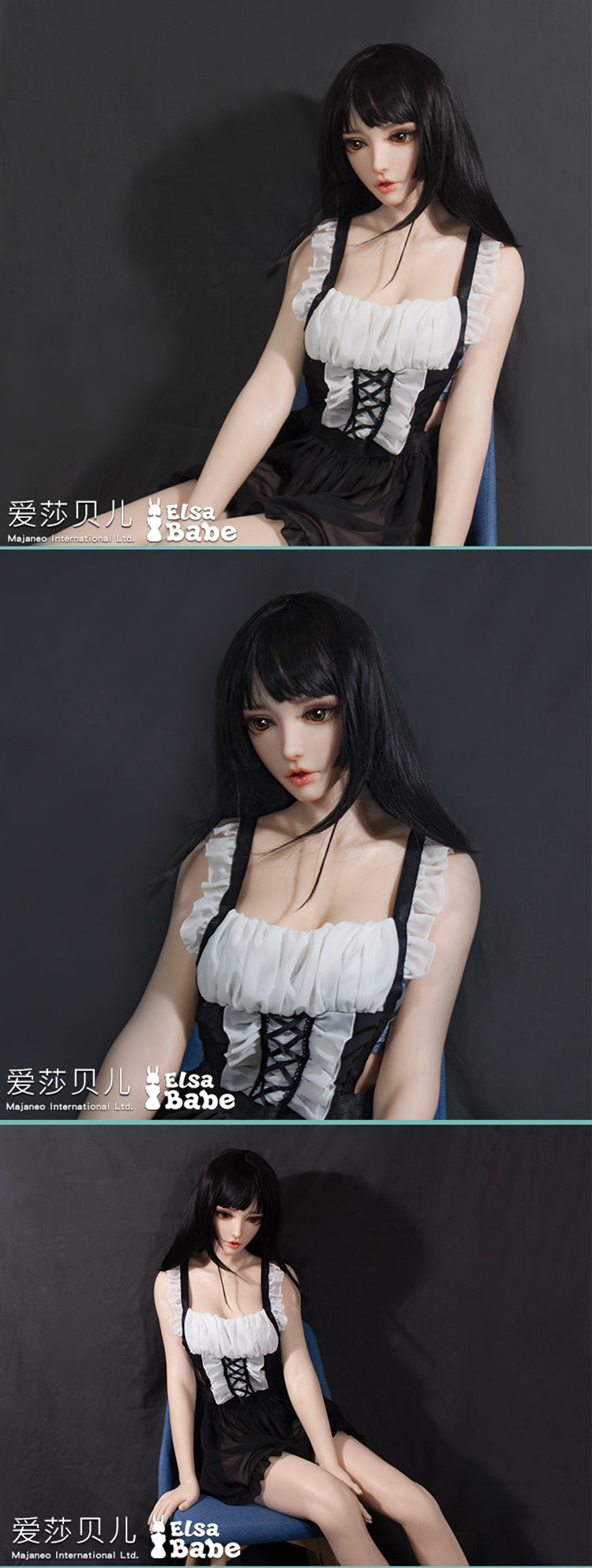 ElsaBabe 165cm Realistic ACG Doll Platinum Silicone Love Doll Adult Toy With Metal Skeleton, Igawa Momo