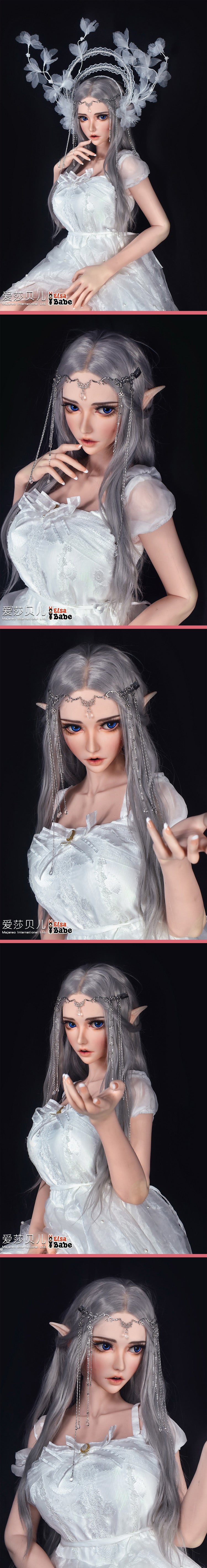 ElsaBabe 165cm Realistic ACG Doll Platinum Silicone Love Doll Adult Toy With Metal Skeleton, Kouno Ria