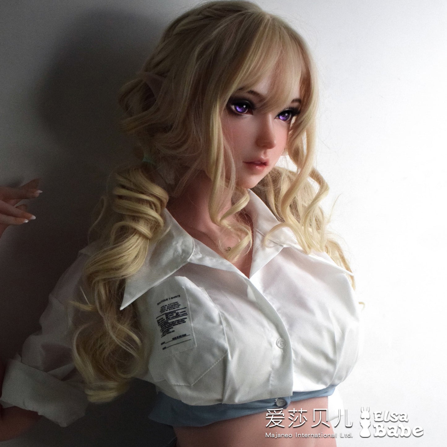 ElsaBabe 157cm Realistic ACG Doll Platinum Silicone Sex Doll Erotic Toy With Metal Skeleton, Suzuki Aoi