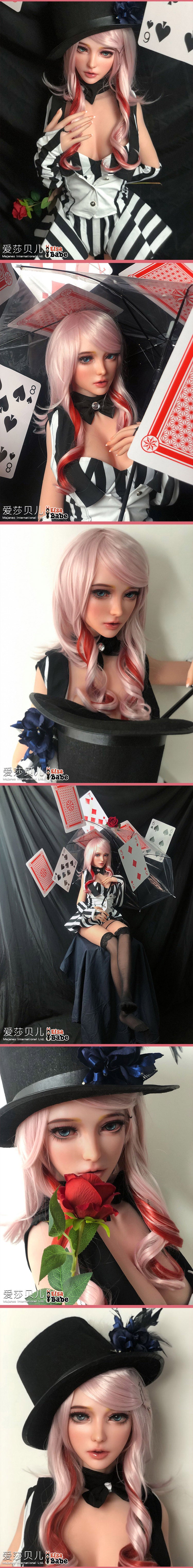 ElsaBabe 165cm Realistic ACG Doll Platinum Silicone Love Doll Adult Toy With Metal Skeleton, Yoshida Nozomi