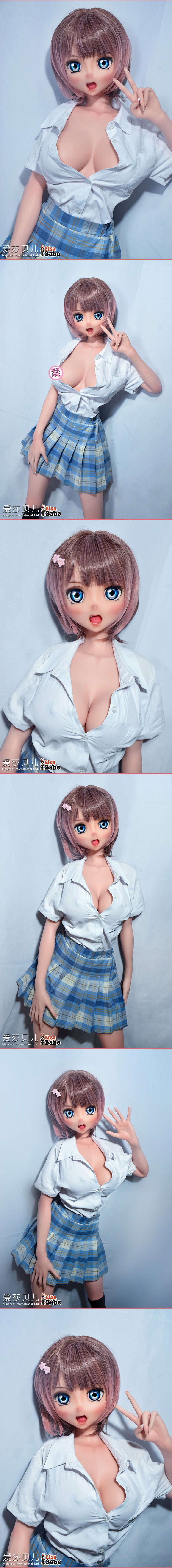 ElsaBabe 148cm Anime Doll Platinum Silicone Sex Doll Erotic Toy With Metal Skeleton, Koizumi Nana