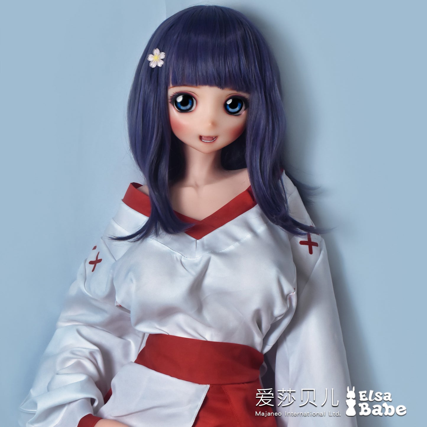 ElsaBabe 144cm Anime Doll Platinum Silicone Love Doll Adult Toy With Metal Skeleton, Fujisaki Junko