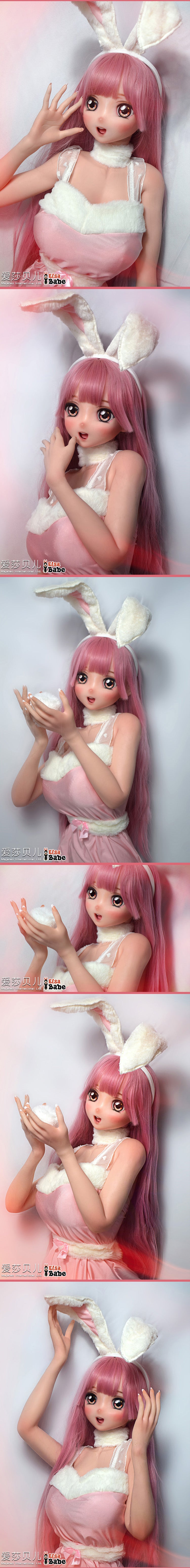 ElsaBabe 148cm Anime Doll Platinum Silicone Love Doll Adult Toy With Metal Skeleton, Tsukishima Izumi