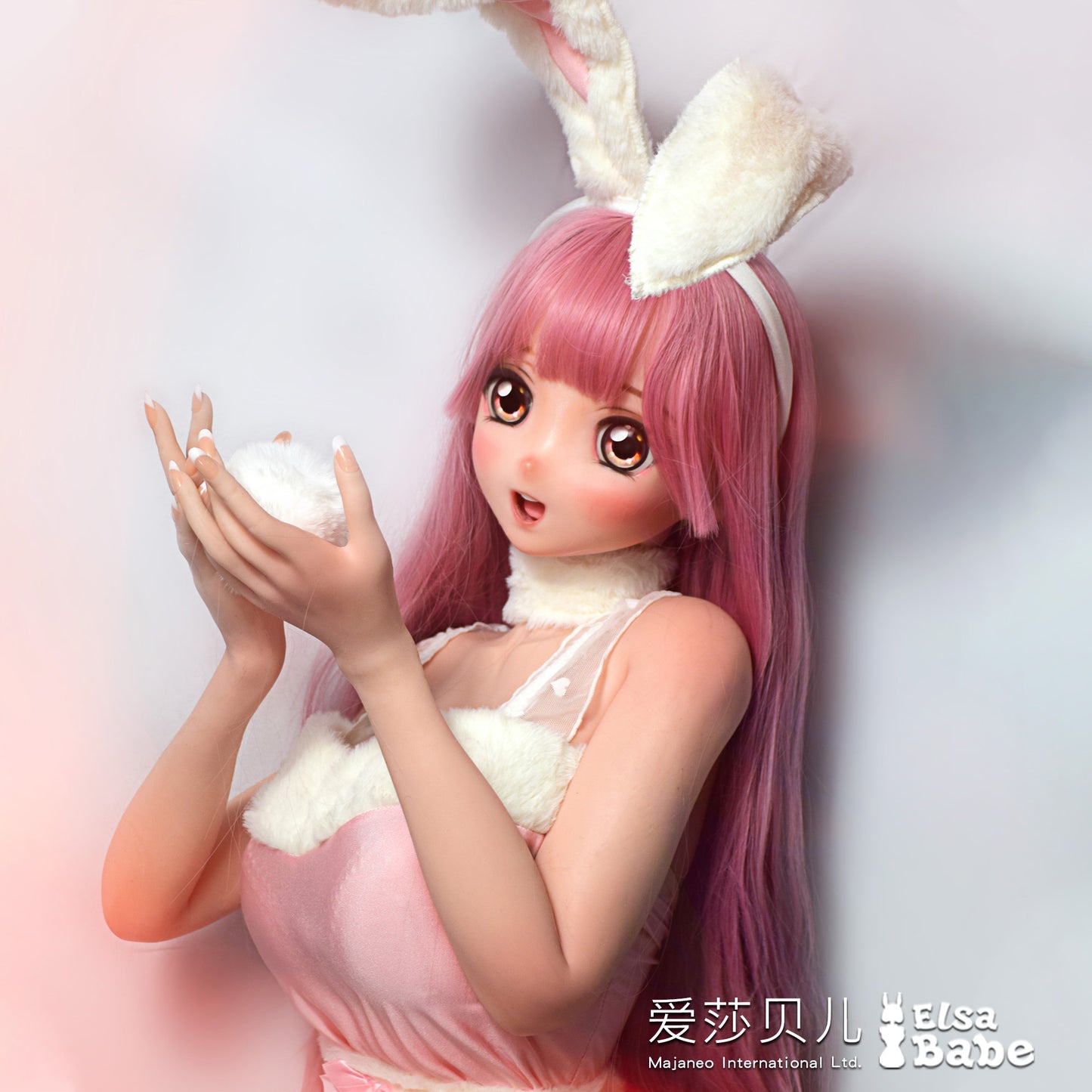 ElsaBabe 148cm Anime Doll Platinum Silicone Love Doll Adult Toy With Metal Skeleton, Tsukishima Izumi