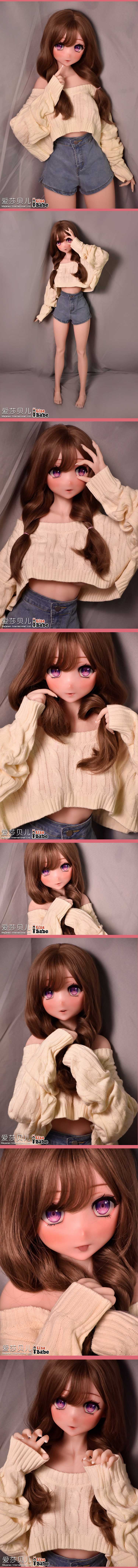 ElsaBabe 148cm Anime Doll Platinum Silicone Love Doll Adult Toy With Metal Skeleton, Yokotani Yukiko