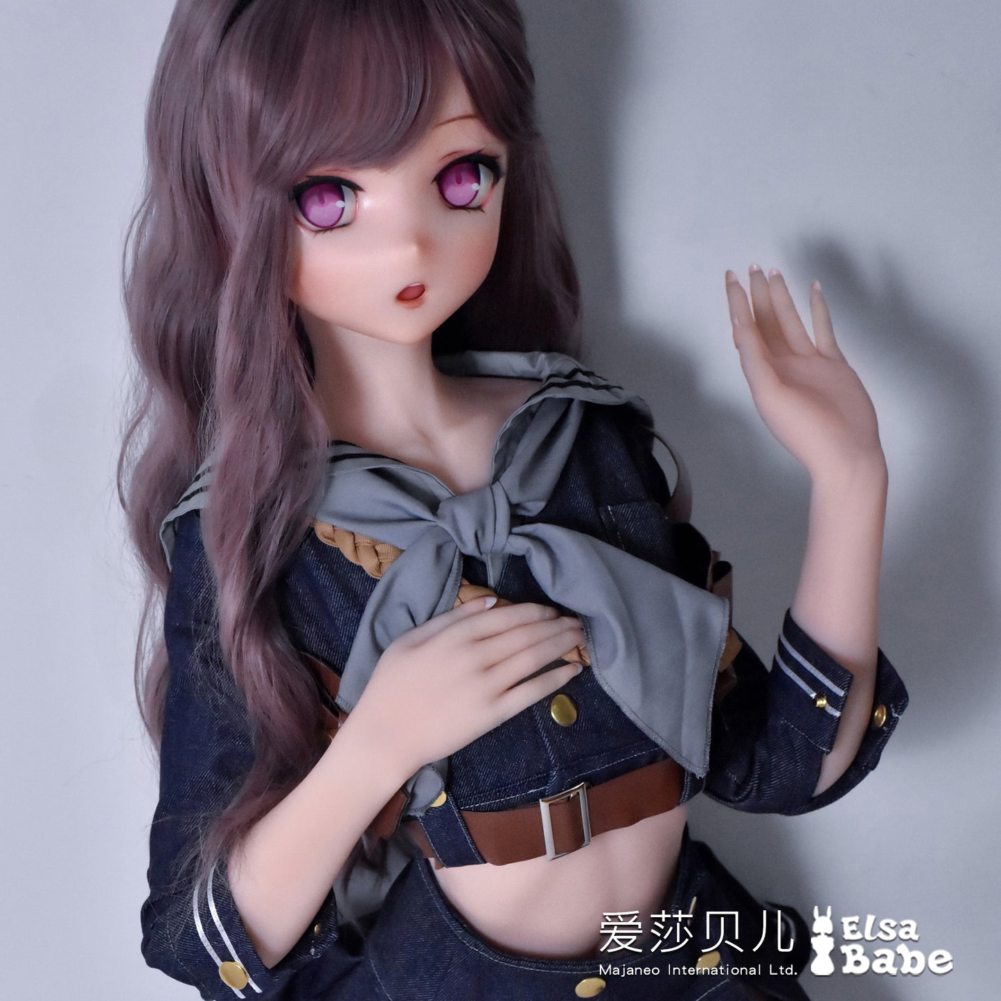 ElsaBabe 148 cm Anime-Puppe Platin-Silikon-Sexpuppe Erotisches Spielzeug mit Metallskelett, Furukawa Natsuki