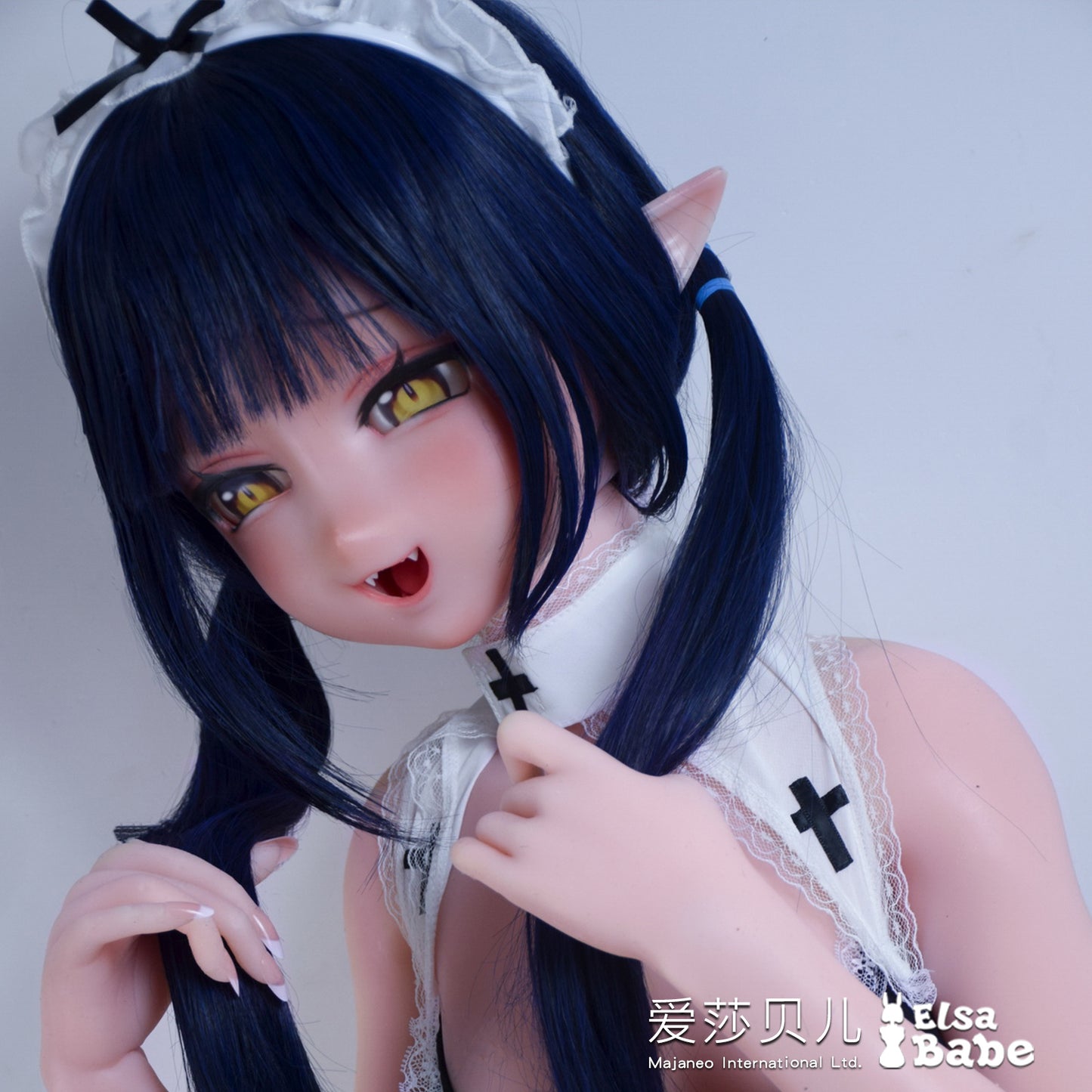 ElsaBabe 140cm Anime Doll Platinum Silicone Love Doll Adult Toy With Metal Skeleton, Ijuuin Maki