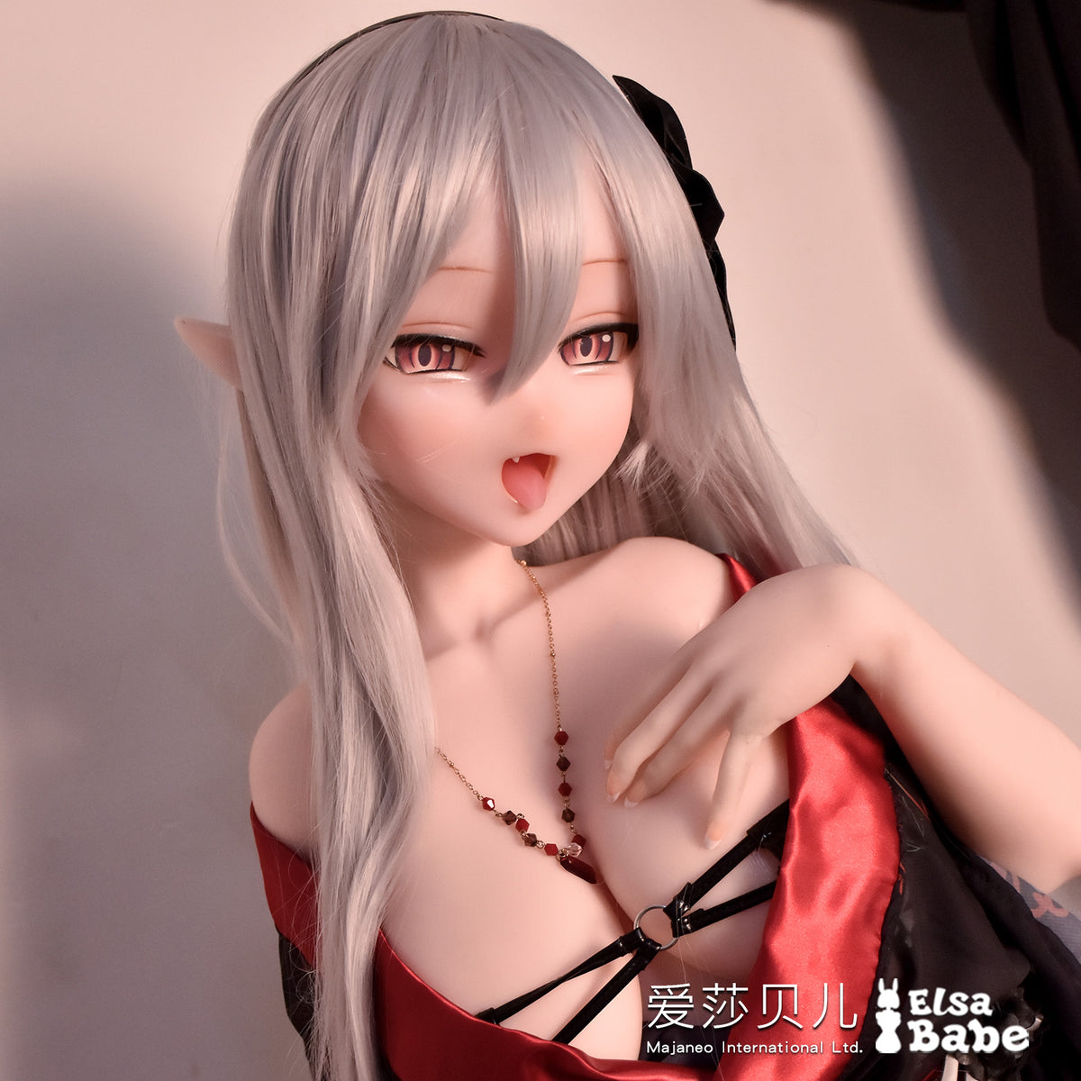 ElsaBabe 148 cm Anime-Puppe Platin-Silikon-Sexpuppe Erotisches Spielzeug mit Metallskelett, Furukawa Natsuki