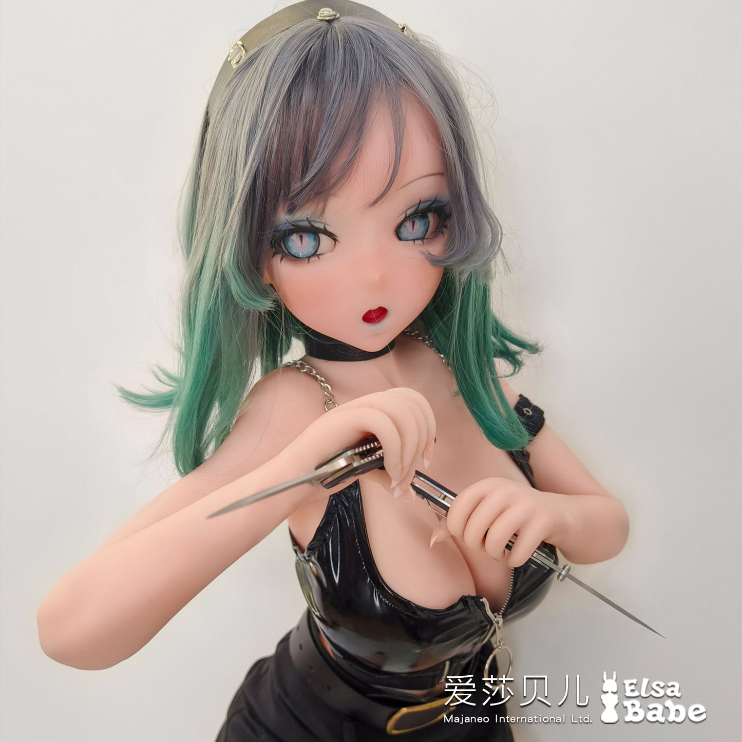 ElsaBabe 125cm Anime Doll Platinum Silicone Love Doll Adult Toy With Metal Skeleton, Sakura Tsubasa