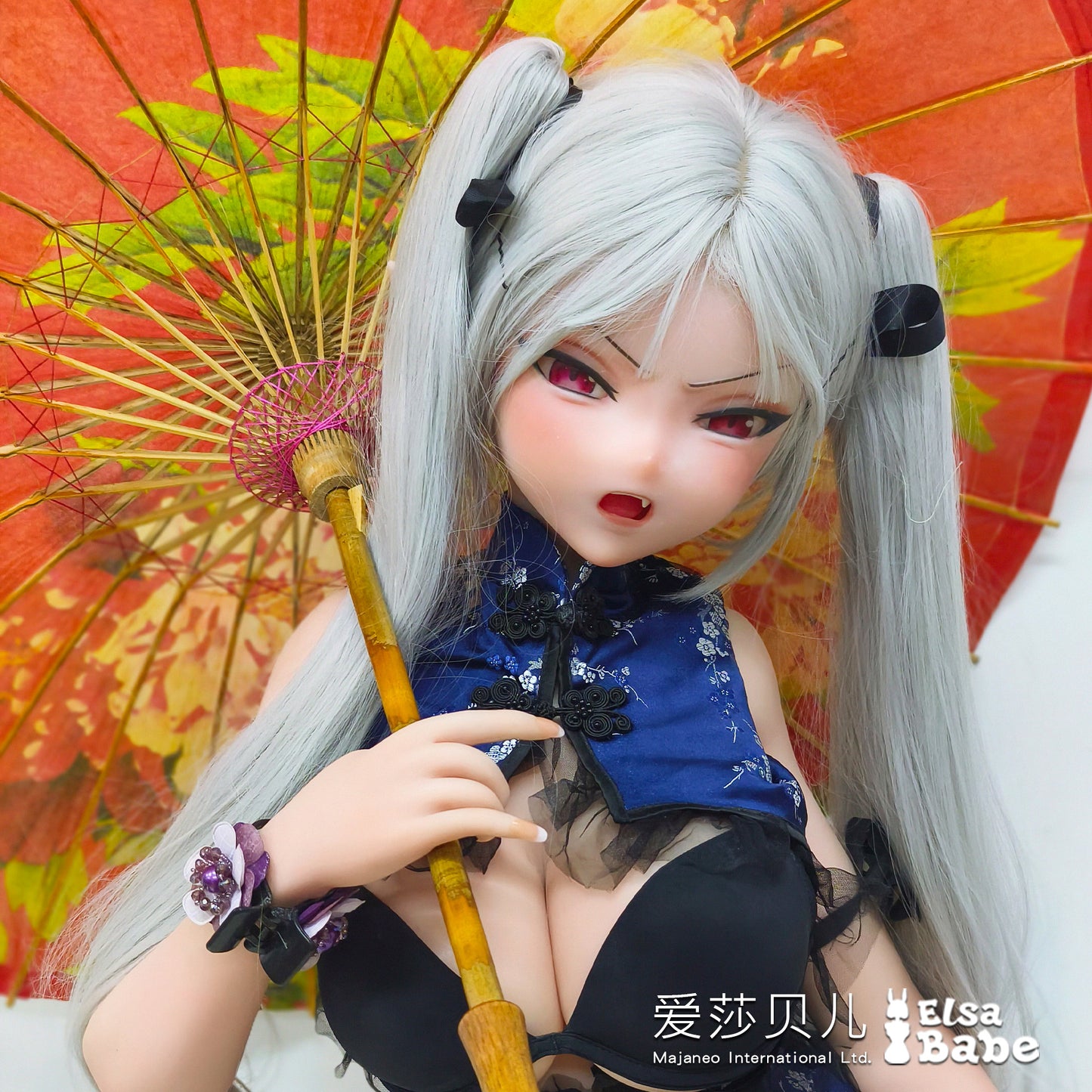 ElsaBabe 148 cm Anime-Puppe Platin-Silikon-Sexpuppe Erotisches Spielzeug mit Metallskelett, Furukawa Natsuki