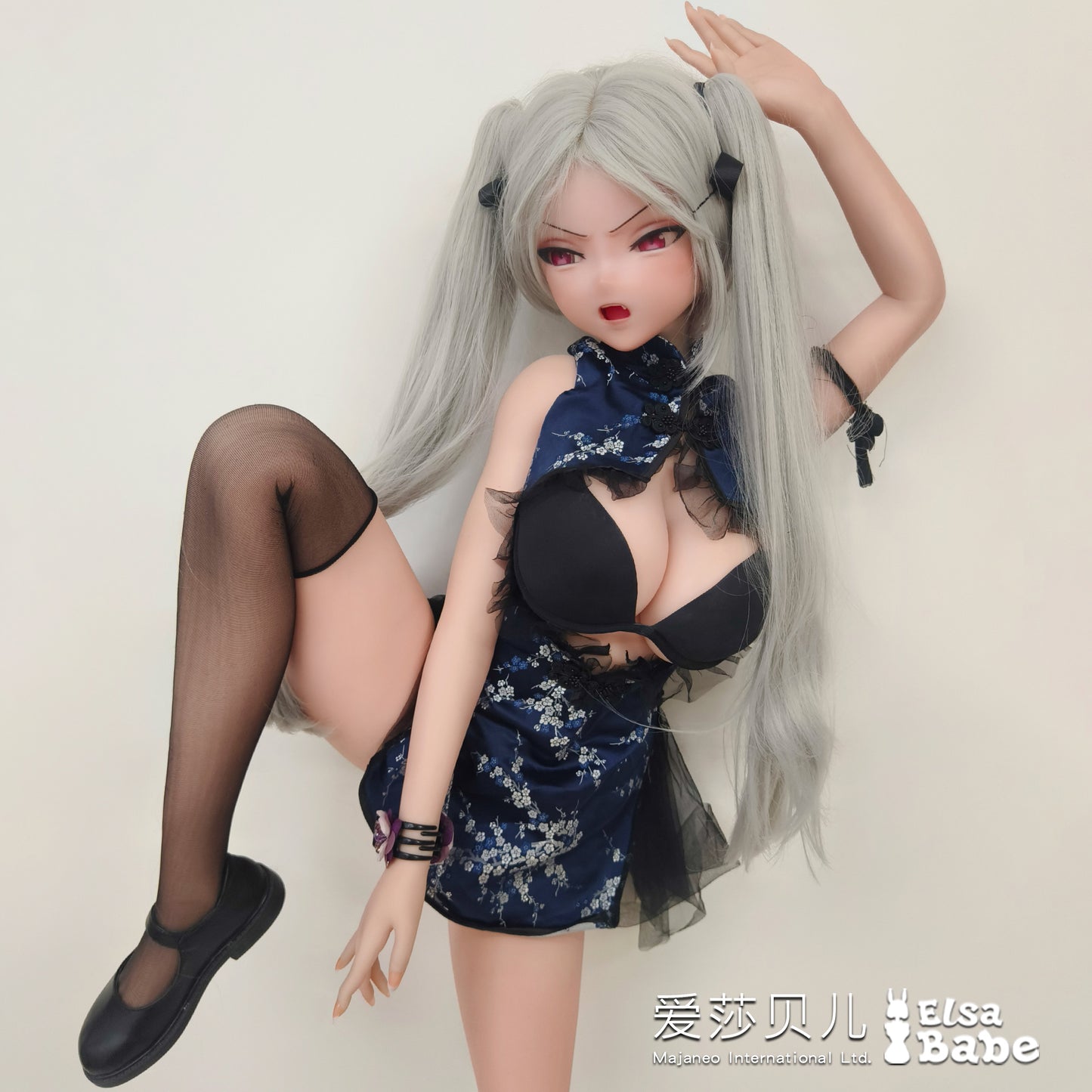 ElsaBabe 148 cm Anime-Puppe Platin-Silikon-Sexpuppe Erotisches Spielzeug mit Metallskelett, Furukawa Natsuki