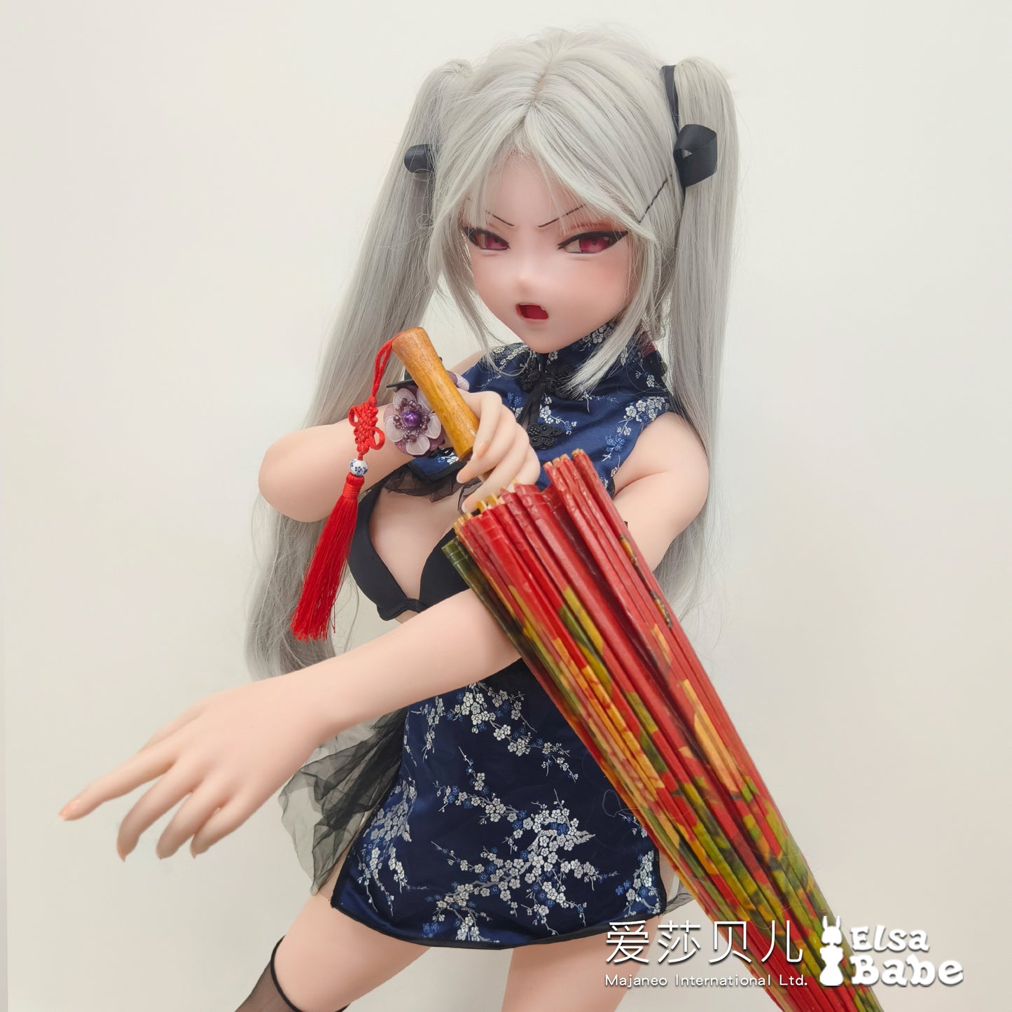 ElsaBabe 148 cm Anime-Puppe Platin-Silikon-Sexpuppe Erotisches Spielzeug mit Metallskelett, Furukawa Natsuki