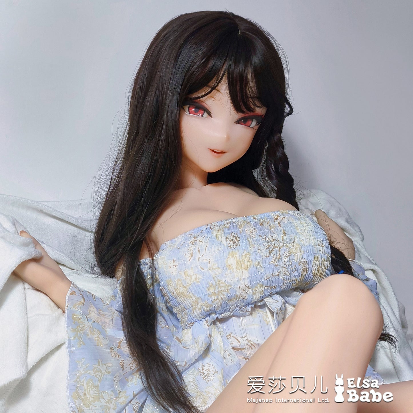 ElsaBabe 148cm Anime Doll Platinum Silicone Love Doll Adult Toy With Metal Skeleton, Kira Yumiko