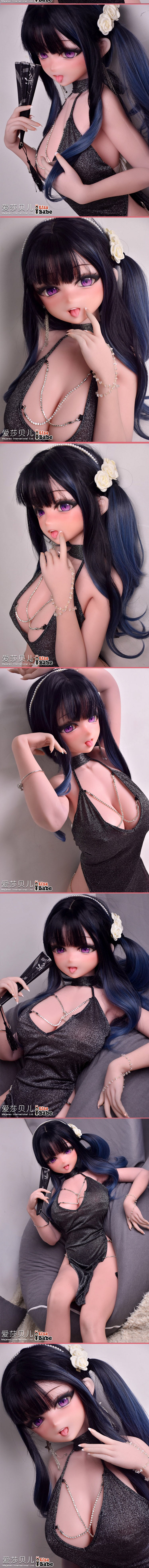 ElsaBabe 148cm Anime Doll Platinum Silicone Love Doll Adult Toy With Metal Skeleton, Asakura Naomi