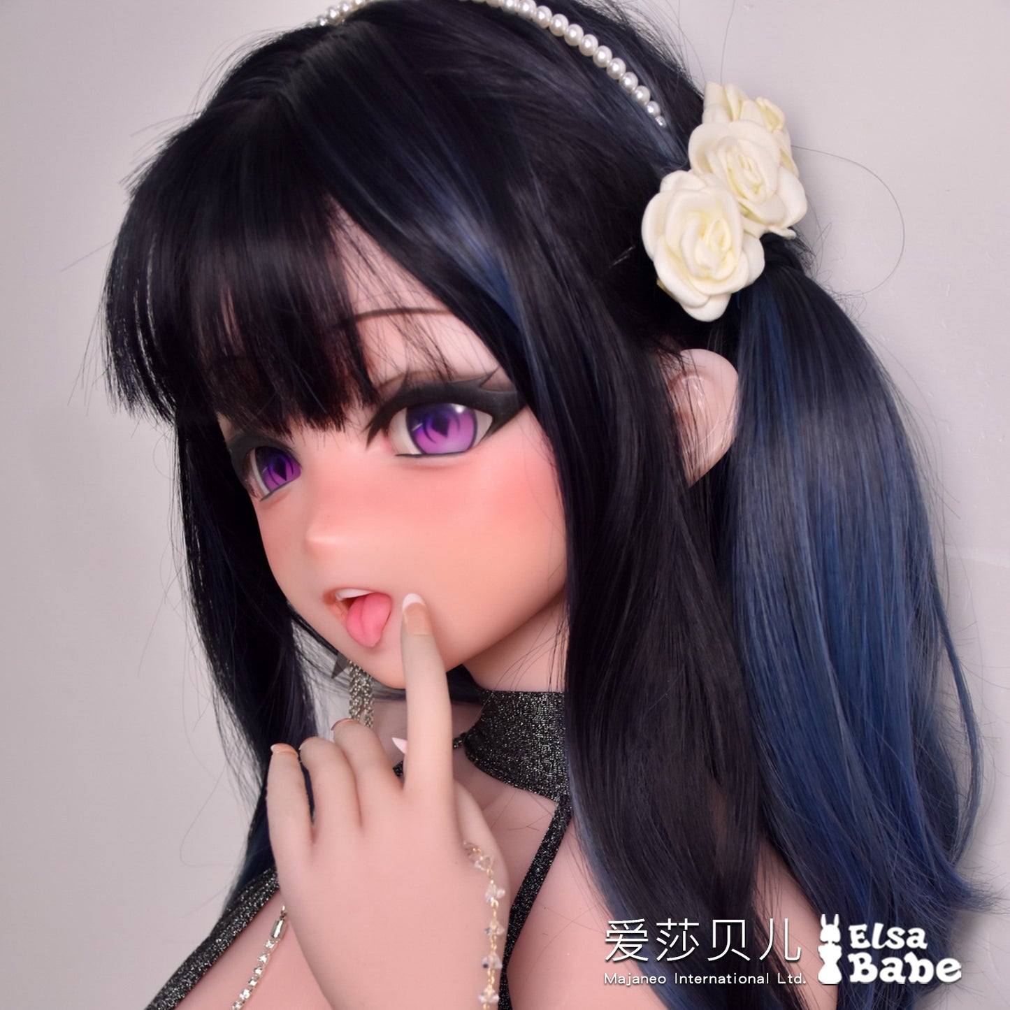 ElsaBabe 125cm Anime Doll Platinum Silicone Love Doll Adult Toy With Metal Skeleton, Asakura Naomi