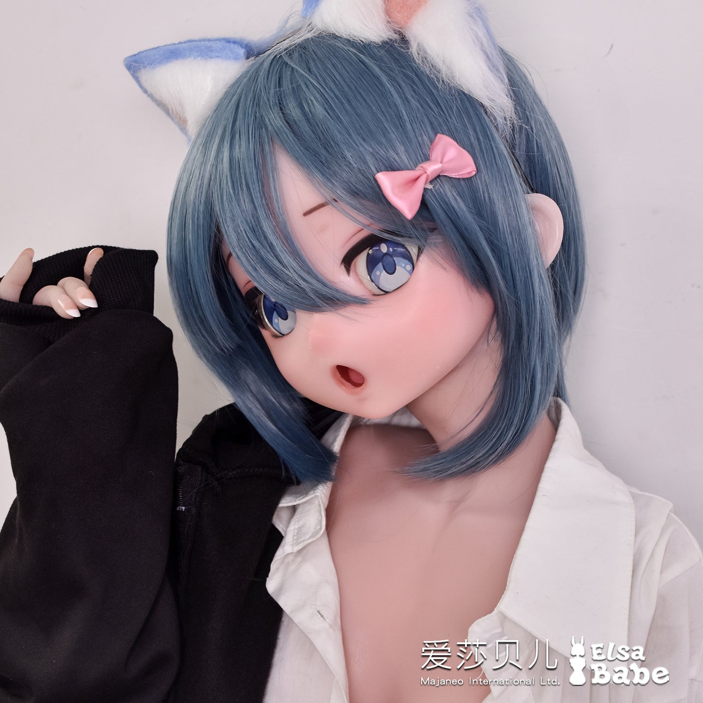 ElsaBabe 125cm Anime Doll Platinum Silicone Love Doll Adult Toy With Metal Skeleton, Amano Minami