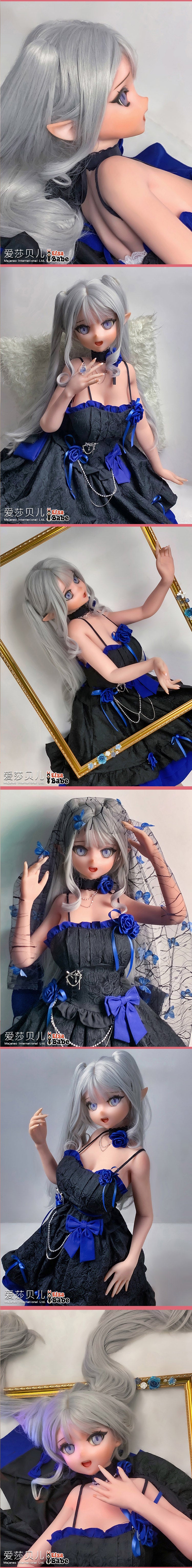 ElsaBabe 148cm Anime Doll Platinum Silicone Love Doll Adult Toy With Metal Skeleton, Mizuki Risa