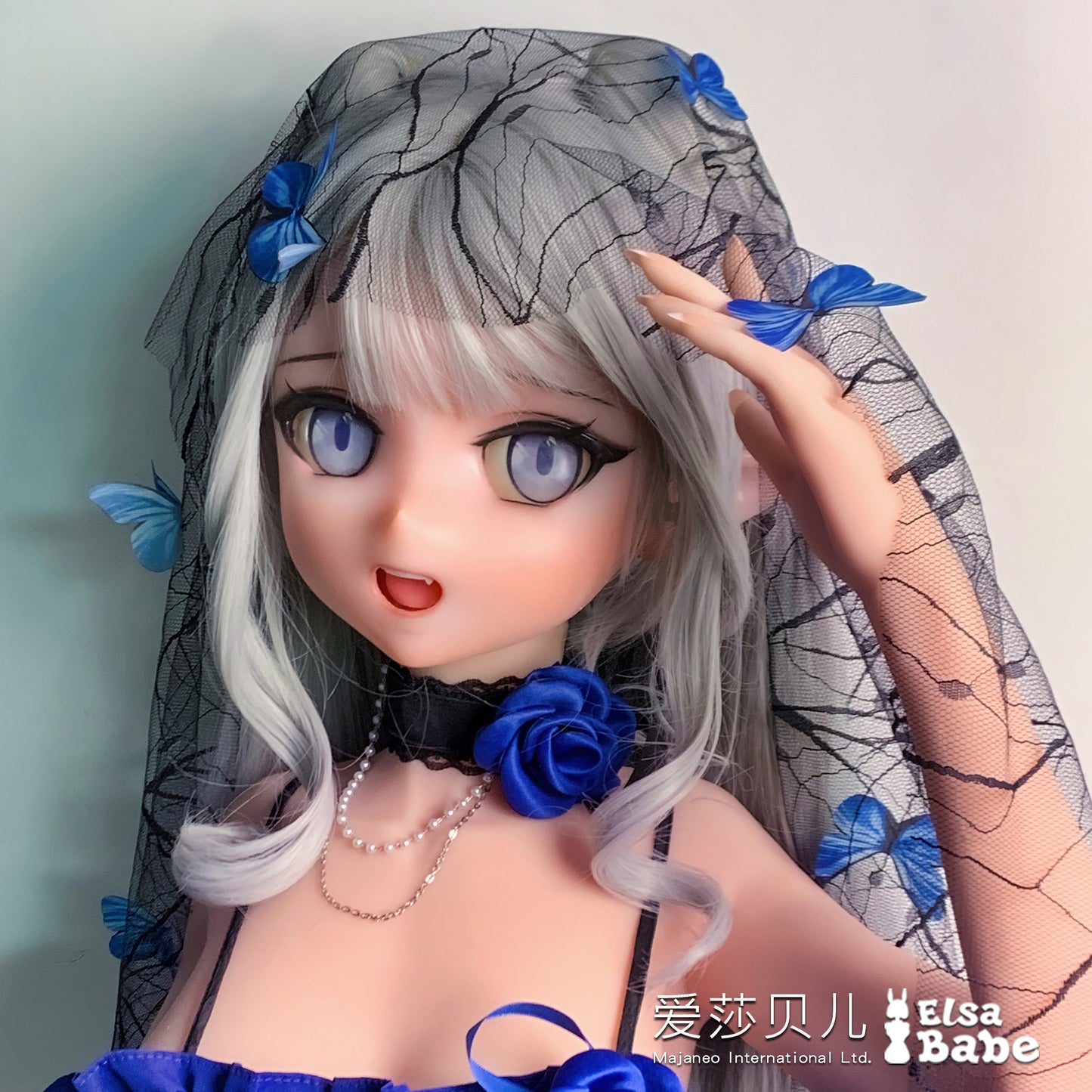 ElsaBabe 150cm Anime Doll Platinum Silicone Love Doll Adult Toy With Metal Skeleton, Mizuki Risa