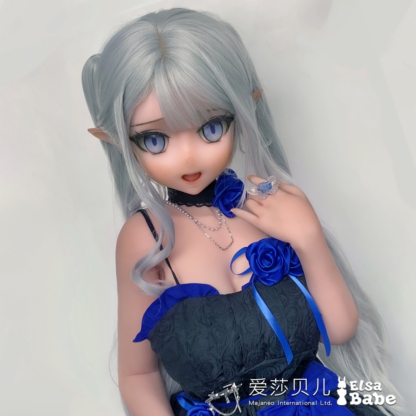 ElsaBabe 150cm Anime Doll Platinum Silicone Love Doll Adult Toy With Metal Skeleton, Mizuki Risa