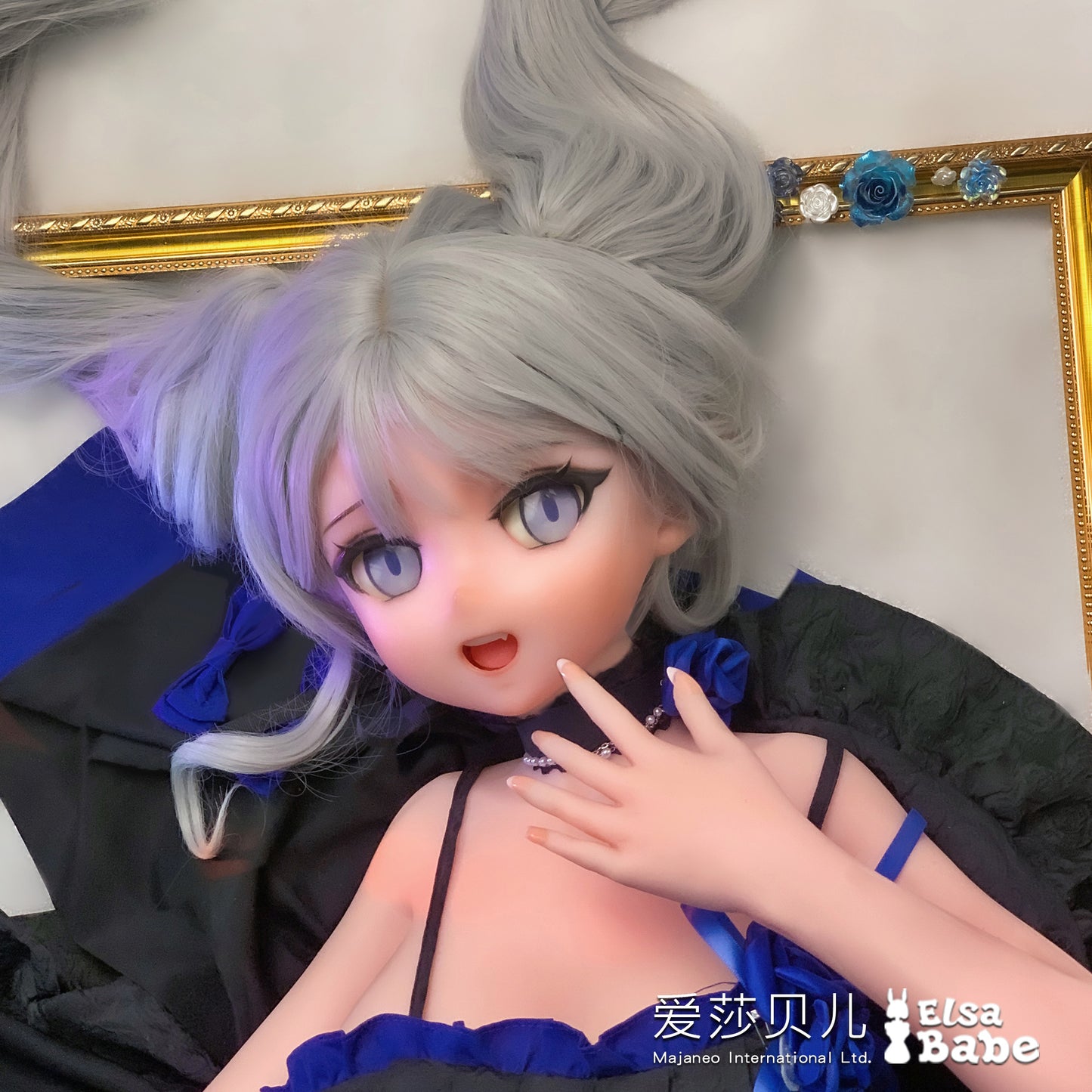 ElsaBabe 150cm Anime Doll Platinum Silicone Love Doll Adult Toy With Metal Skeleton, Mizuki Risa