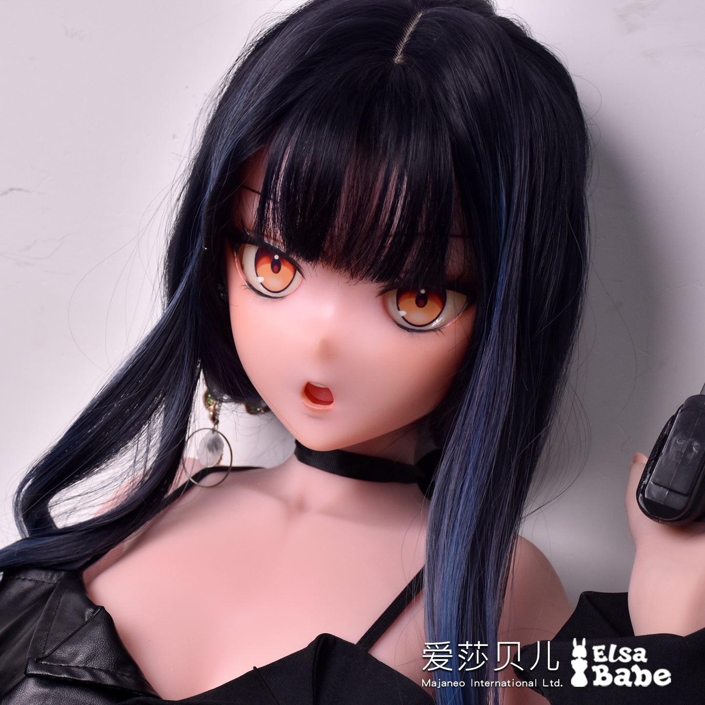 ElsaBabe 140cm Anime Doll Platinum Silicone Love Doll Adult Toy With Metal Skeleton, Hosokawa Hitomi