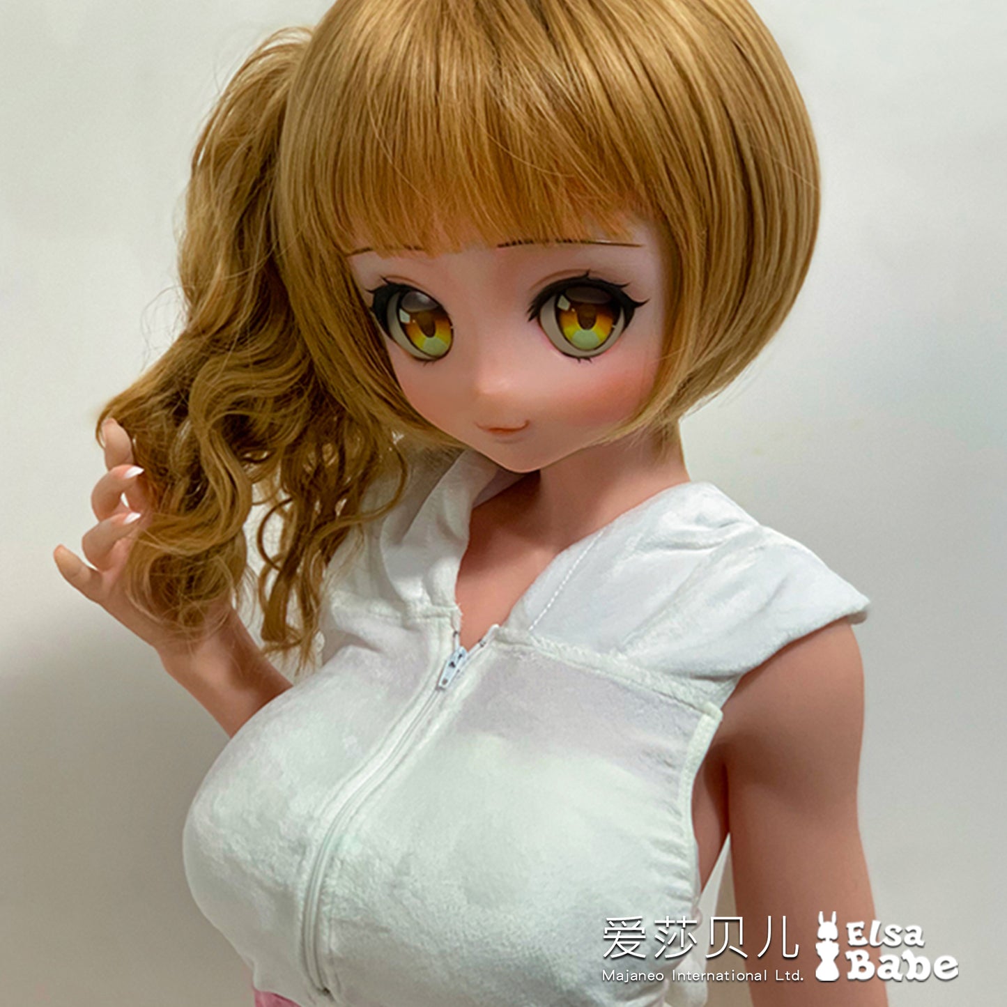 ElsaBabe 148 cm Anime-Puppe Platin-Silikon-Sexpuppe Erotisches Spielzeug mit Metallskelett, Furukawa Natsuki