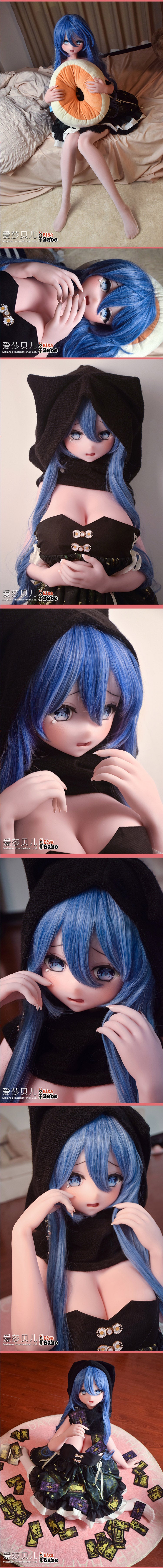 ElsaBabe 148cm Anime Doll Platinum Silicone Love Doll Adult Toy With Metal Skeleton, Shimizu Minto