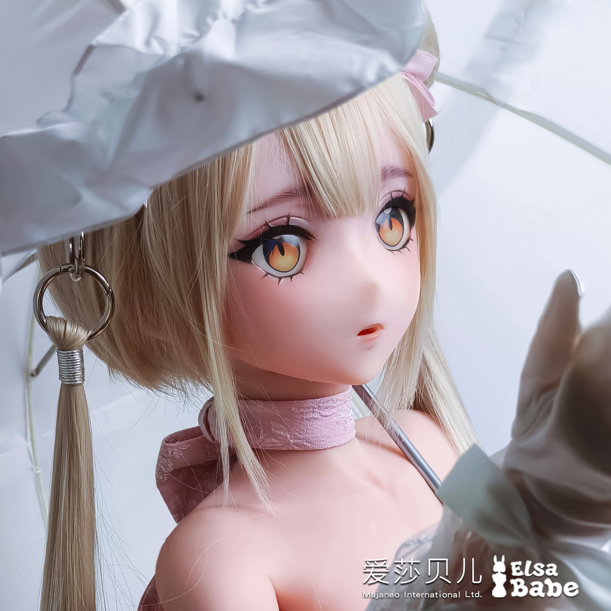ElsaBabe Silicone Doll Accessory Official Hair Wig of Utashiro Shiori