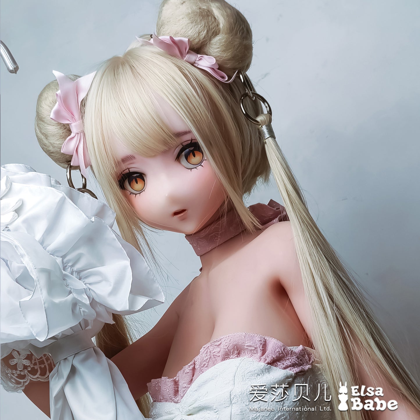 ElsaBabe 148 cm Anime-Puppe Platin-Silikon-Sexpuppe Erotisches Spielzeug mit Metallskelett, Furukawa Natsuki