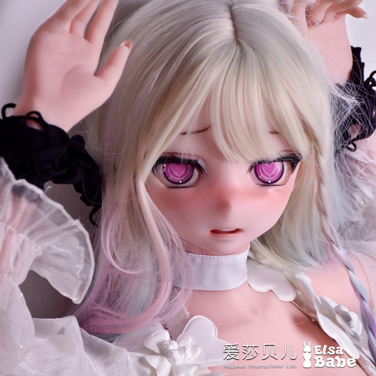 ElsaBabe 140cm Anime Doll Platinum Silicone Love Doll Adult Toy With Metal Skeleton, Ikezawa Rina