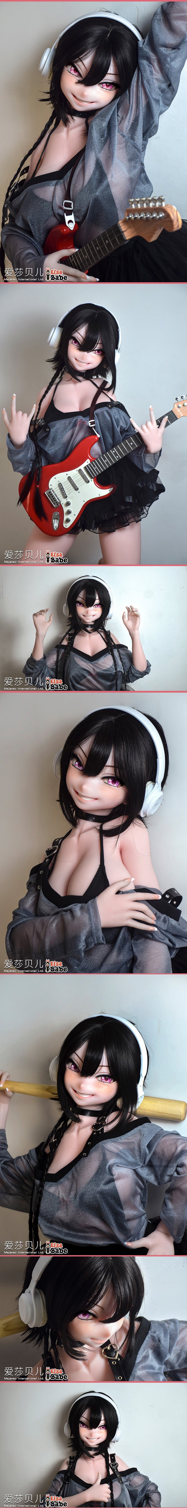 ElsaBabe 148cm Anime Doll Platinum Silicone Love Doll Adult Toy With Metal Skeleton, Takizawa Kanna