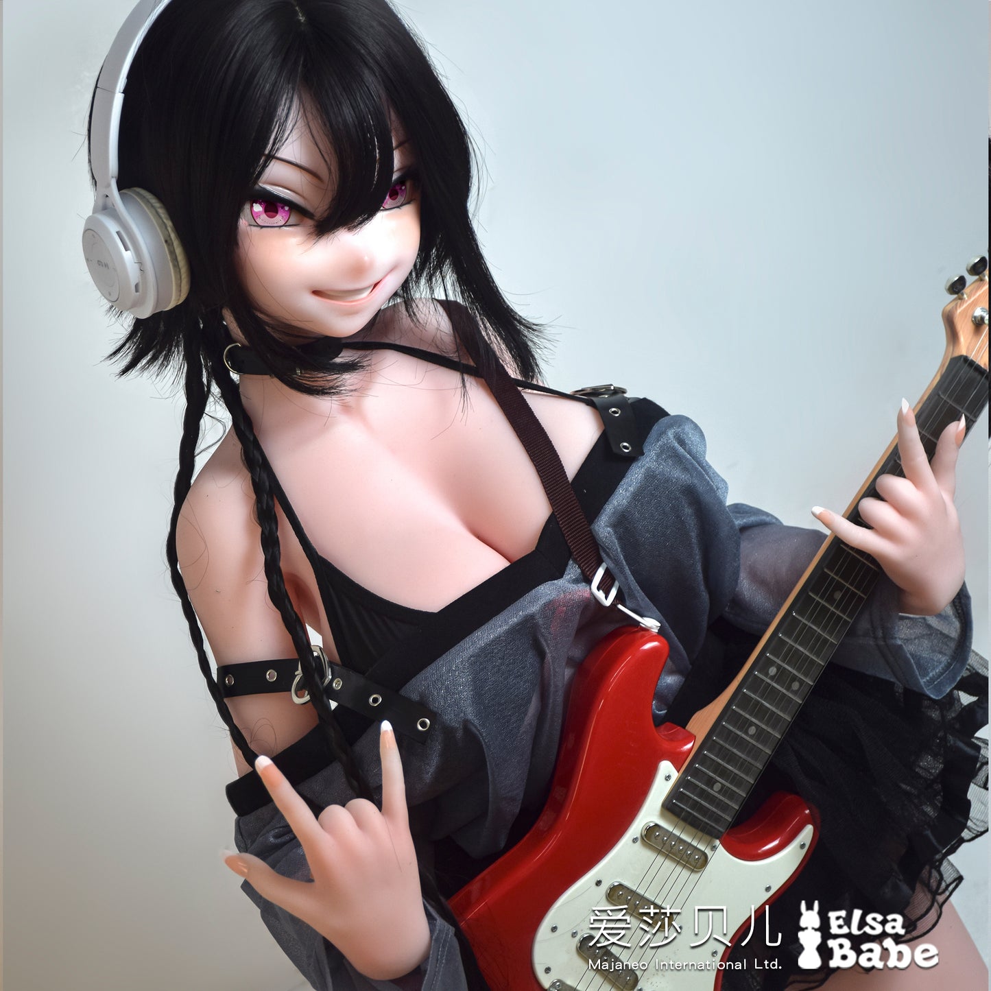ElsaBabe 70cm Torso Anime Doll Platinum Silicone Love Doll Adult Toy With Metal Skeleton, Takizawa Kanna