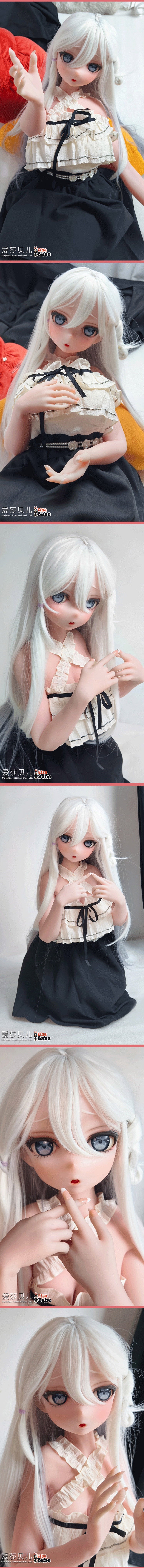 ElsaBabe 148cm Anime Doll Platinum Silicone Love Doll Adult Toy With Metal Skeleton, Agatsuma Mayumi