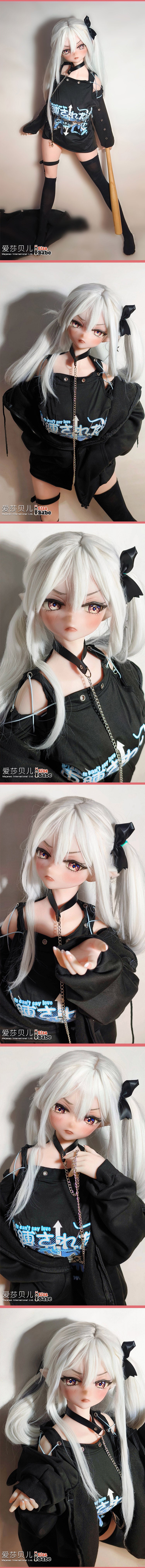 ElsaBabe 148cm Anime Doll Platinum Silicone Love Doll Adult Toy With Metal Skeleton, Nakae Touko