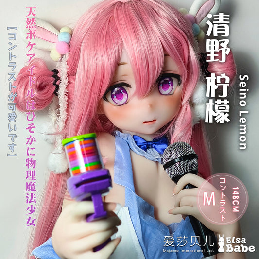 ElsaBabe 140 cm Anime-Puppe Platin-Silikon-Sexpuppe Erotisches Spielzeug mit Metallskelett, Furukawa Natsuki