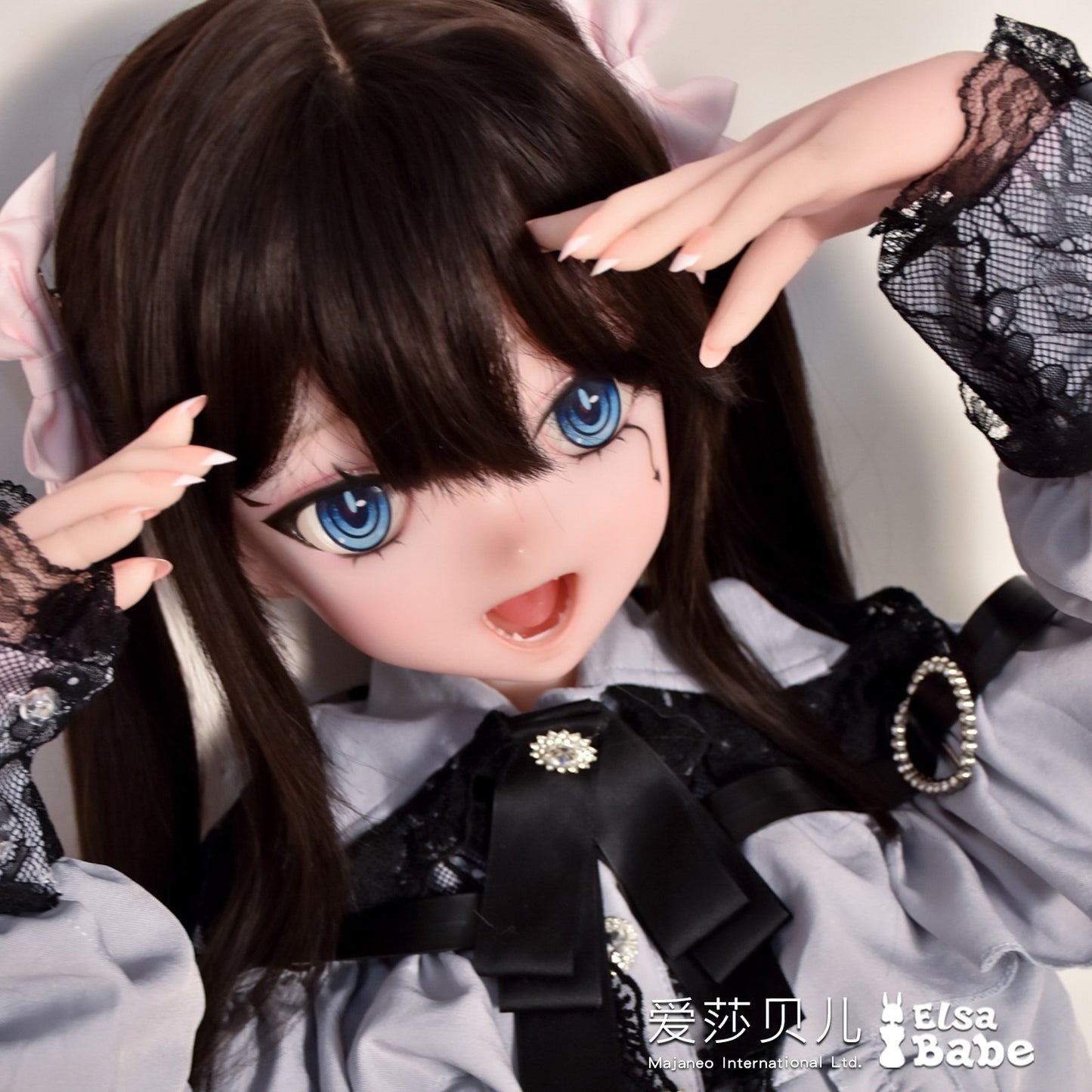 ElsaBabe 125cm Anime Doll Platinum Silicone Love Doll Adult Toy With Metal Skeleton, Mizuki Yoshino