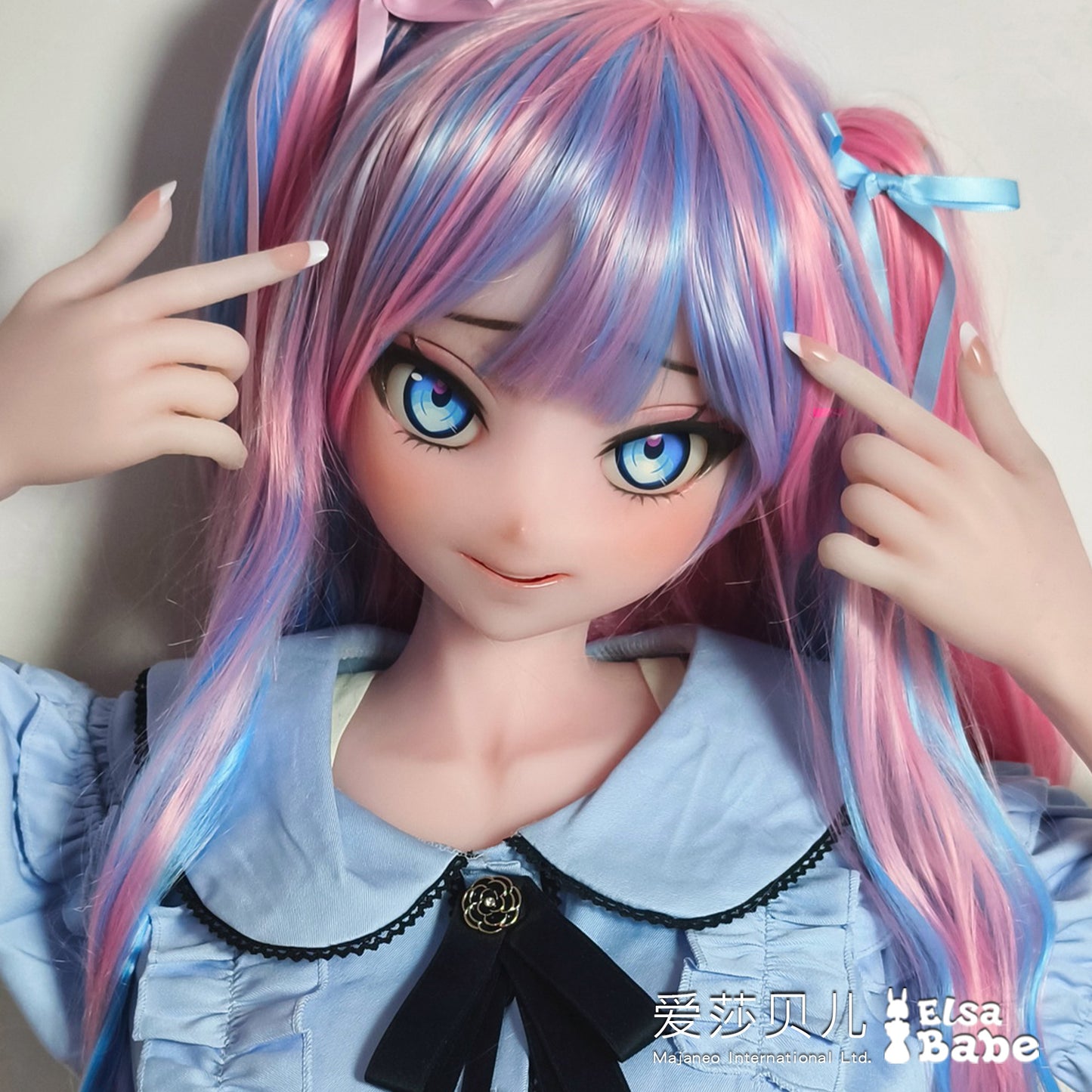 ElsaBabe 125cm Anime Doll Platinum Silicone Love Doll Adult Toy With Metal Skeleton, Kato Fumika