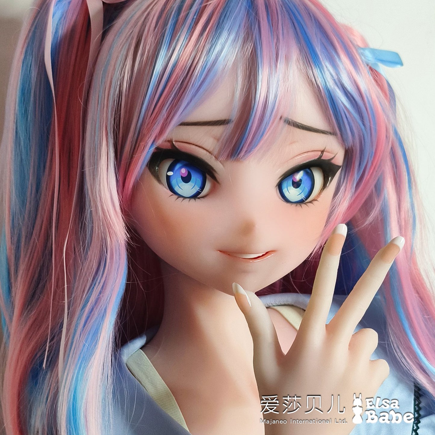 ElsaBabe 125cm Anime Doll Platinum Silicone Love Doll Adult Toy With Metal Skeleton, Kato Fumika