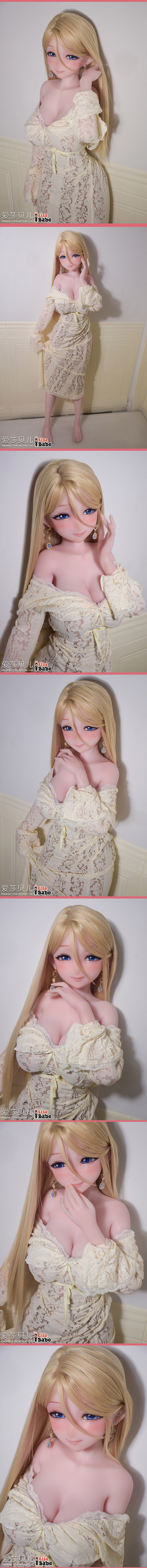 ElsaBabe 148cm Anime Doll Platinum Silicone Love Doll Adult Toy With Metal Skeleton, Mochizuki Rize