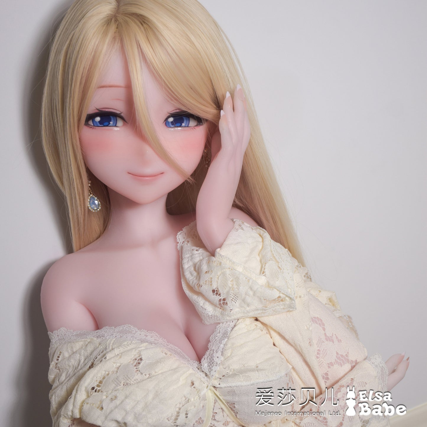 ElsaBabe 150cm Anime Doll Platinum Silicone Love Doll Adult Toy With Metal Skeleton, Mochizuki Rize