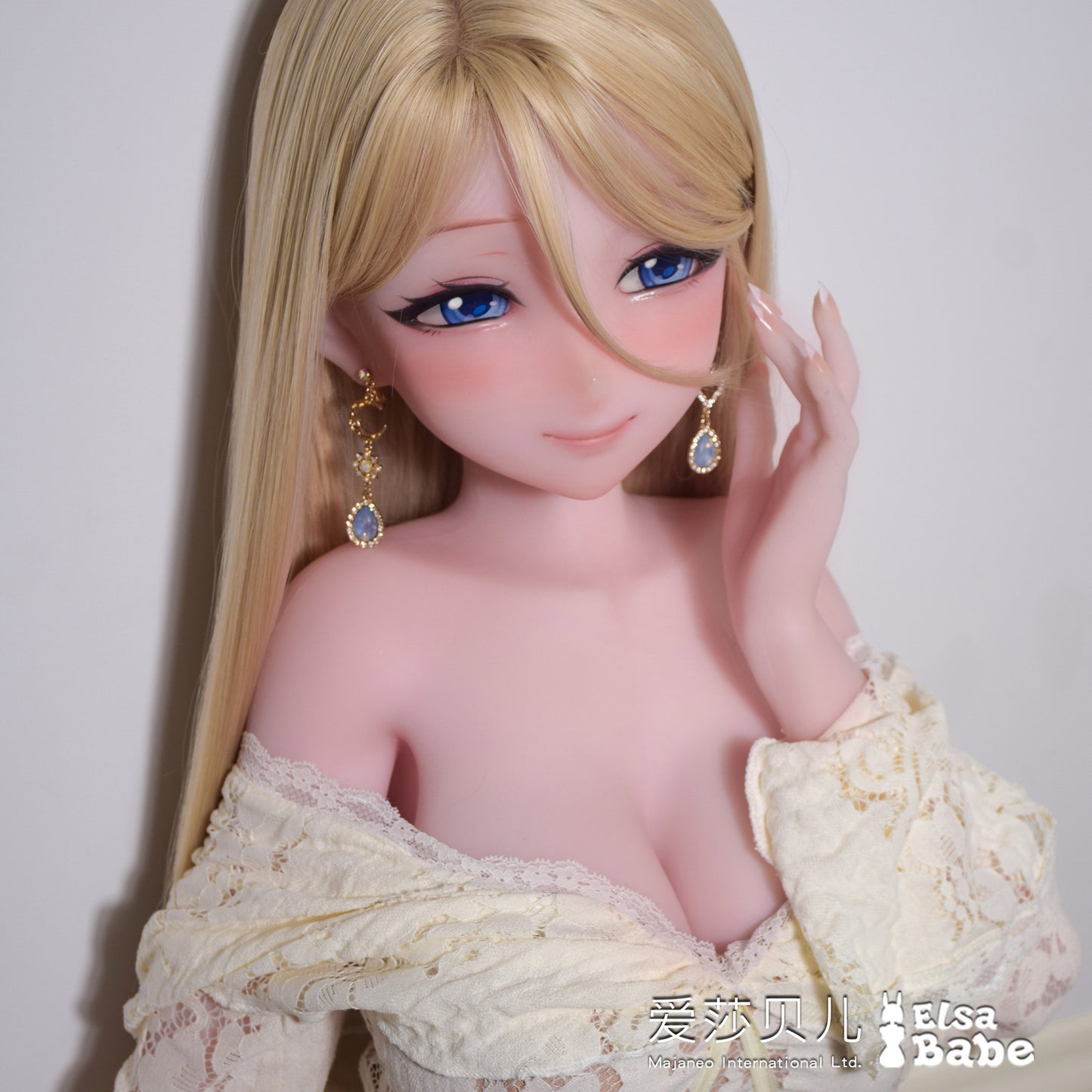 ElsaBabe 150cm Anime Doll Platinum Silicone Love Doll Adult Toy With Metal Skeleton, Mochizuki Rize