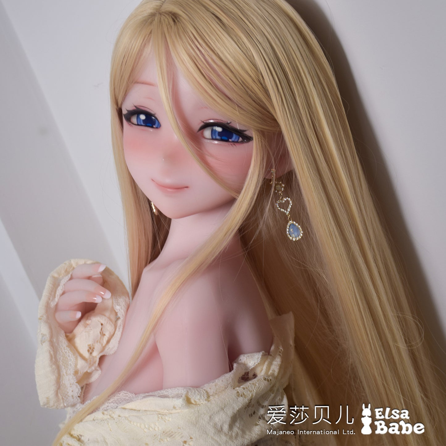 ElsaBabe 150cm Anime Doll Platinum Silicone Love Doll Adult Toy With Metal Skeleton, Mochizuki Rize