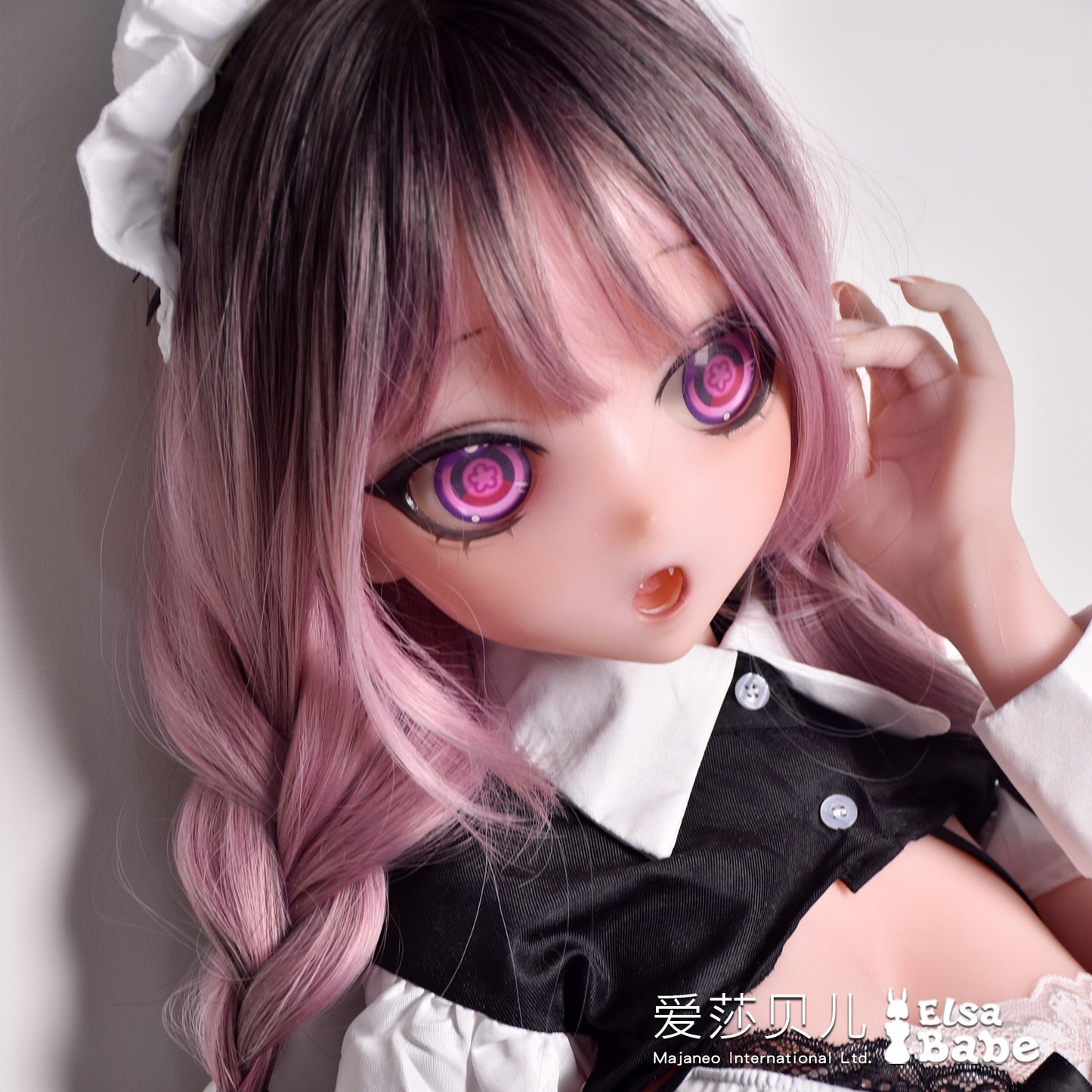 ElsaBabe 150cm Anime Doll Platinum Silicone Love Doll Adult Toy With Metal Skeleton, Hanamori Kaori